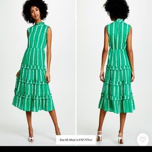Valencia & Vine Kelly Green Mia Dress Size S